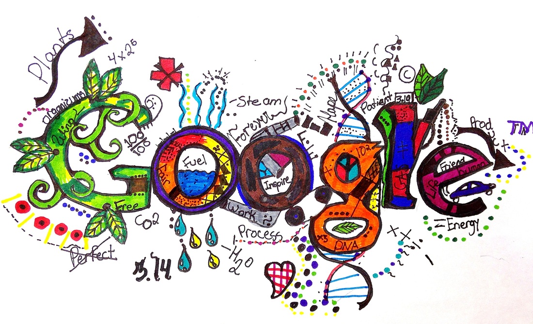 Doodle for Google - Visual Arts at A.A.E. - with H.L. Groenstein